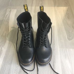 Black Doc Marten Boots